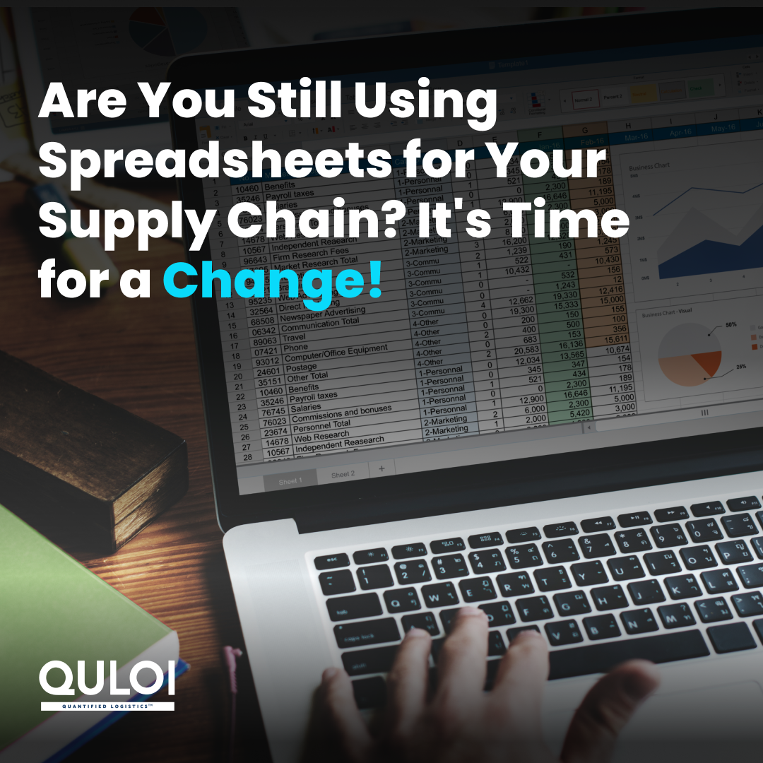 Are you still using spreadsheets for your supply chain operations?